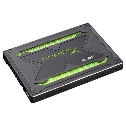 SSD Kingston HyperX Fury RGB 480GB SATA III 2.5" Lectura 550MB/s Escritura 480MB/s 3D TLC Controlador Marvell Alto Rendimiento y Estilo Gamer SHFR200/480G - SMART BUSINESS