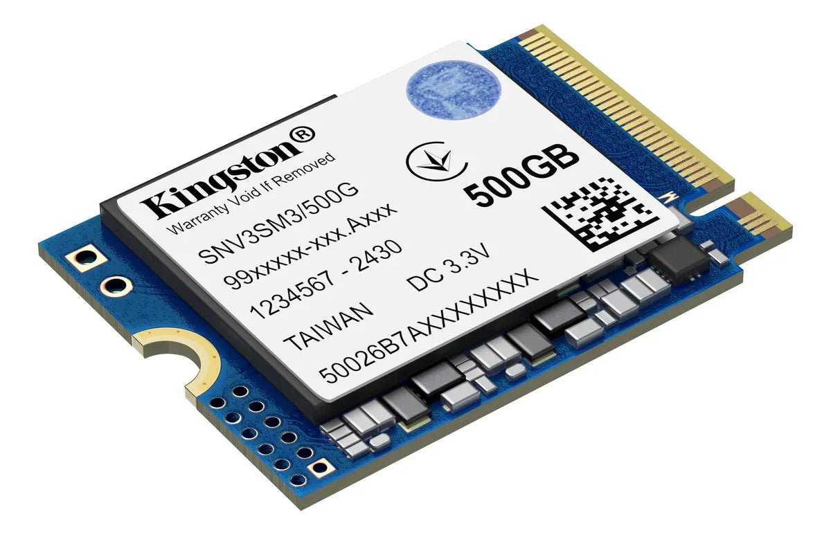 SSD Kingston SNV3SM3/500G NVMe, 500GB, M.2, 3000 MB/s Escritura, 5000 MB/s Lectura, PCI Express 4.0 SNV3SM3/500G - SMART BUSINESS