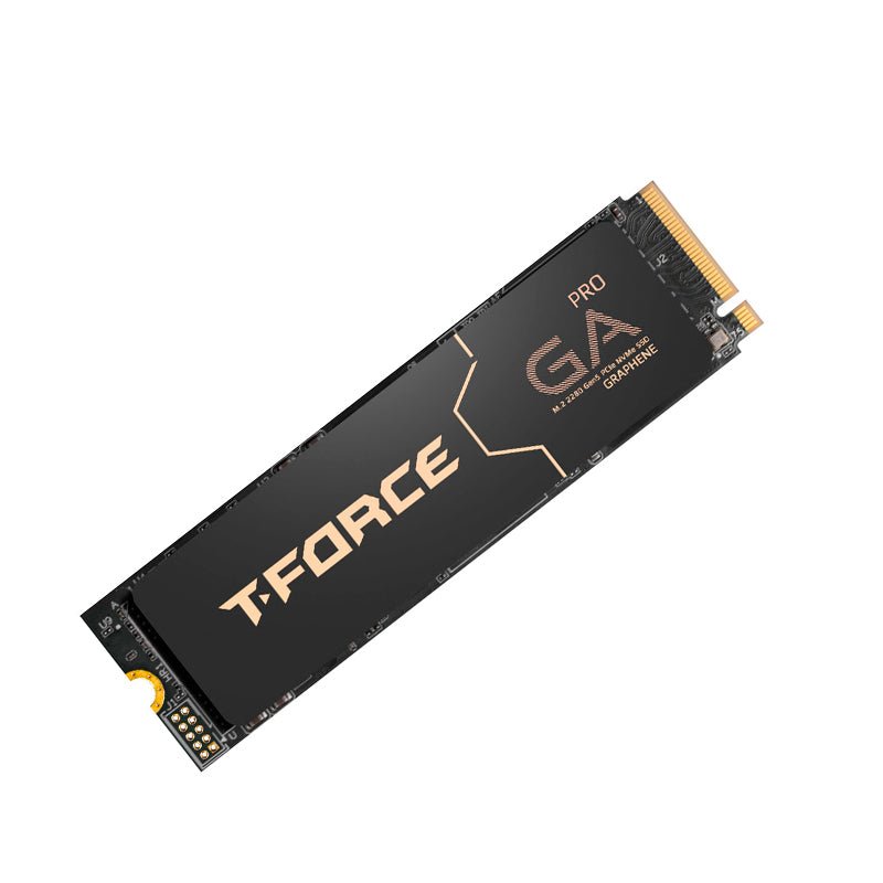 SSD TEAMGROUP T - FORCE GA PRO 2TB – M.2 PCIE GEN5 X4, NVME 2.0, LECTURA 10,000 MB/S, ESCRITURA 8,500 MB/S, DRAM, DISIPADOR DE GRAFENO, 1,200 TBW TM8FFJ002T0C129 - SMART BUSINESS