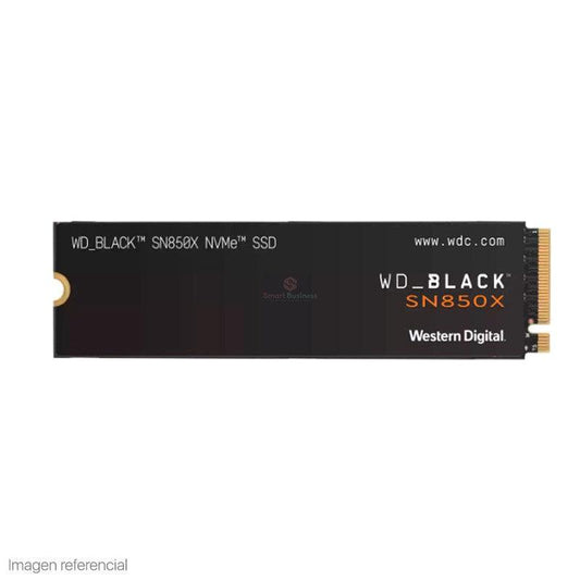 SSD WESTERN DIGITAL, BLACK SN850X, 1TB M.2 PCIE 4.0 NVME - WDS100T2X0E