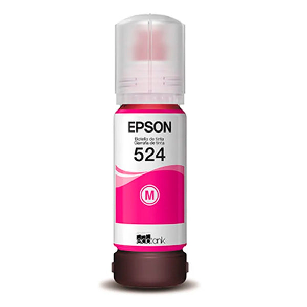TANQUE DE TINTA EPSON T524320-AL MAGENTA, 6000 PÁGINAS, ALTA CAPACIDAD, IMPRESIÓN DE CALIDAD
