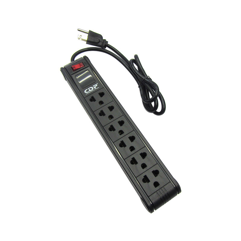 Supresor de picos cdp r ps6, 220v, 15amps, 6 salidas nema5-15r. - SMART BUSINESS