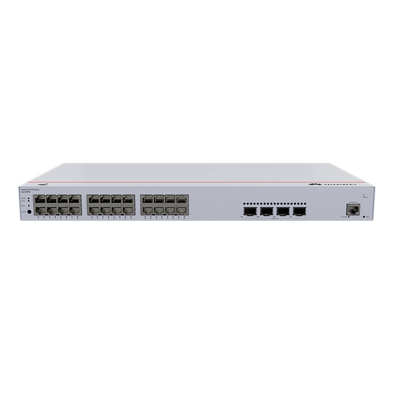 SWITCHES & HUBS HUAWEI SWITCH  EKITENGINE S220-24P4X, 24PT X 10/100/1000BASE-T(400W POE+), 4PT X 10GE SFP+