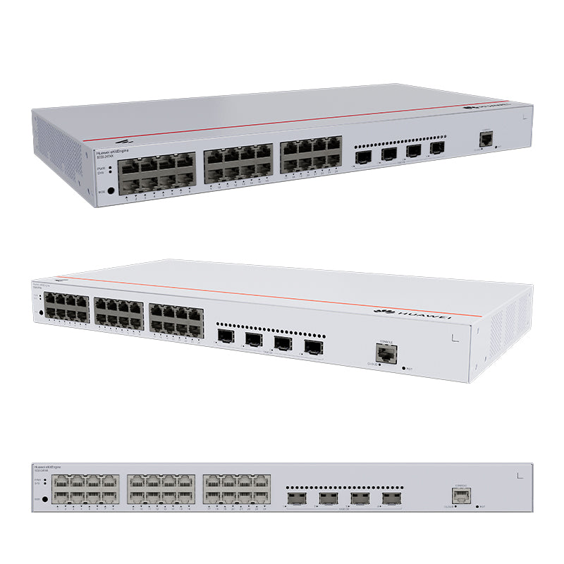 SWITCHES & HUBS HUAWEI SWITCH  EKITENGINE S220-24T4X, 24PT X 10/100/1000BASE-T, 4PT X 10GE SFP+