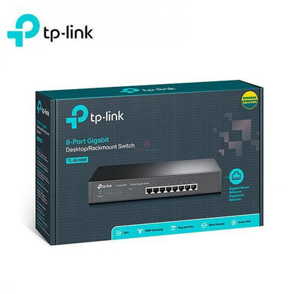Switch Tp-Link Tl-Sg1008 8 Port Gigabit - SMART BUSINESS