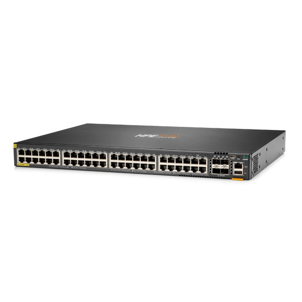 SWITCH ARUBA GIGABIT ETHERNET 6300M, 24 PUERTOS 10/100/1000MBPS, 4 PUERTOS SFP+, 600W, 208 GBIT/S, ADMINISTRABLE, 16.000 ENTRADAS