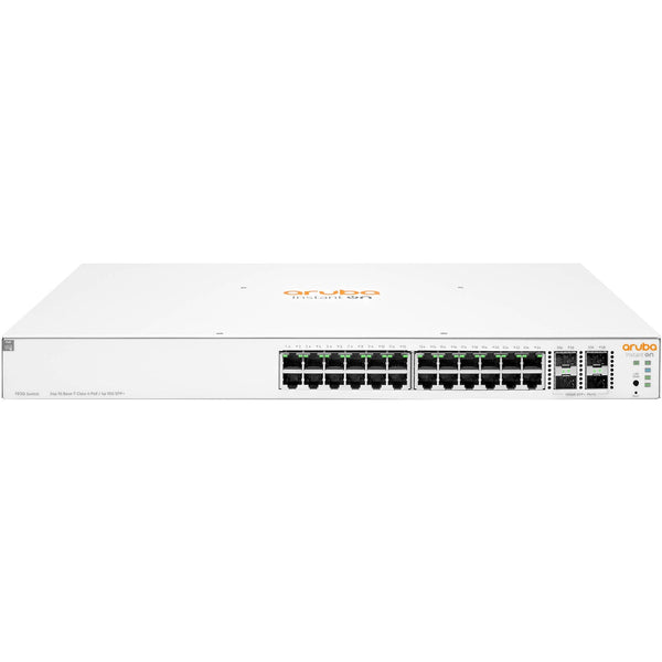 SWITCH ARUBA GIGABIT ETHERNET INSTANT ON 1930, 24 PUERTOS POE+ 10/100/1000MBPS + 4 PUERTOS SFP, 128GBIT/S, 16.000 ENTRADAS - ADMINISTRABLE JL683B - SMART BUSINESS