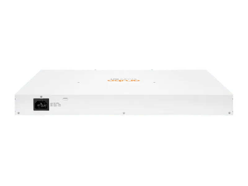 SWITCH ARUBA GIGABIT ETHERNET INSTANT ON 1930, 24 PUERTOS POE 10/100/1000MBPS + 4 PUERTOS SFP+, 370W, 128 GBIT/S, 16.000 ENTRADAS - ADMINISTRABLE - SMART BUSINESS