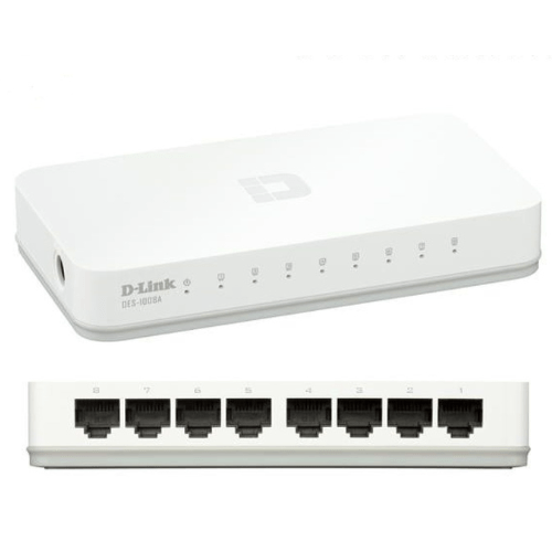 SWITCH D-LINK 8 PUERTOS 10/100 MBPS ( DES-1008A ) - SMART BUSINESS