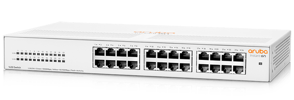 Switch Gigabit HPE Instant On 1430 – 24 Puertos RJ - 45 1 Gb/s, Plug & Play, Sin Administración R8R49A - SMART BUSINESS
