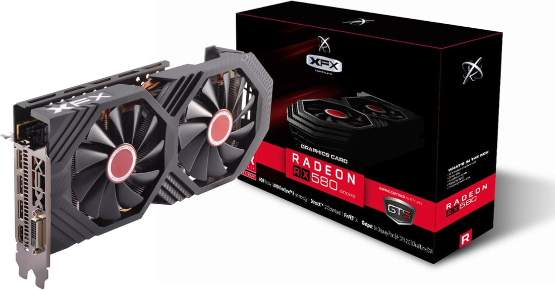 T. VIDEO XFX AMD RADEON RX580 8GB GDDR5 256BITS GTS | Xfx - 95523 ...