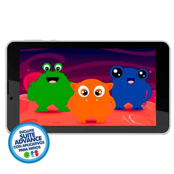 Tablet Advance Intro Tr7987, 7" Tn 1024X600, Android 10 Go, 3G, Dual Sim, 16Gb, Ram 1Gb. - SMART BUSINESS
