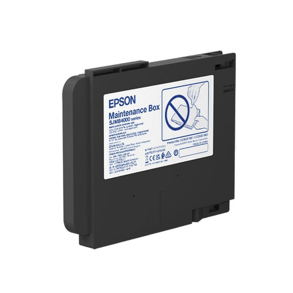 EPSON SJMB4000 (C33S021601) – CAJA DE MANTENIMIENTO DE TINTA PARA COLORWORKS C4000, RECOLECTOR DE RESIDUOS DE LIMPIEZA, MANTÉN IMPRESIONES ÓPTIMAS