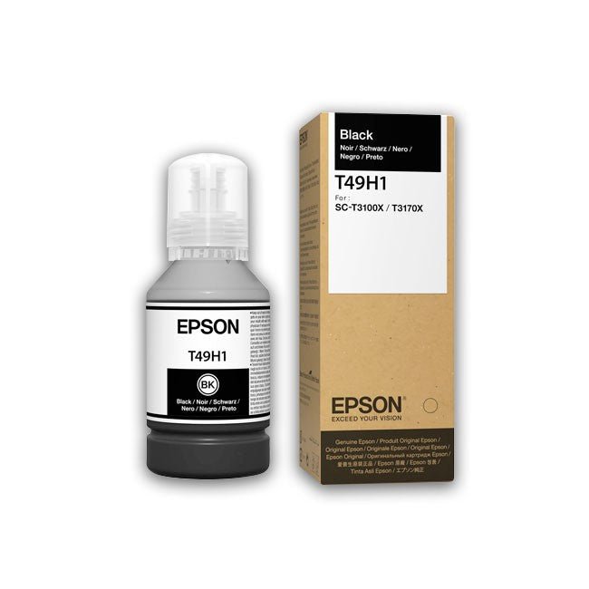 TANQUE DE TINTA EPSON T49H100 NEGRO 140ML ALTA CAPACIDAD PARA IMPRESORAS COMPATIBLES T49H100 - SMART BUSINESS