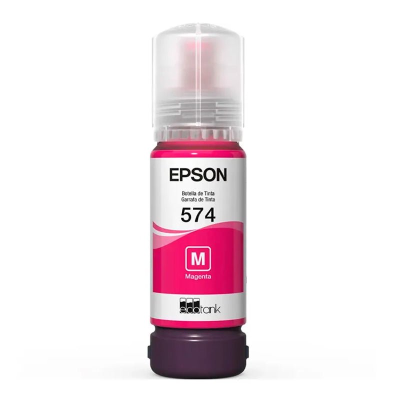 TANQUE DE TINTA EPSON T574 MAGENTA, 70ML, 7.300 PÁGINAS T574320-AL - SMART BUSINESS