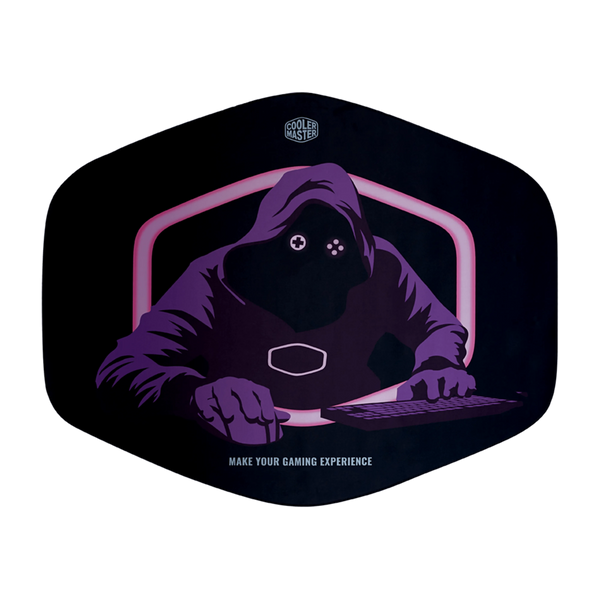 Tapete Gamer Cooler Master Fm510 Halo, 14 X 11Cm, Grosor 3Mm, Negro/Rosa - SMART BUSINESS