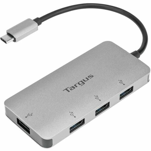 TARGUS ACH226BT CONCENTRADOR USB - USB 3.0 TYPO C - 5GB/S - MOUSE, TECLADO, DISCO DURO, UNIDAD FLASH - EXTERNO - PLATA - 4 TOTAL USB PORT(S) - 4 USB 3.0 PORT(S) - PC, MAC ACH226BT - SMART BUSINESS