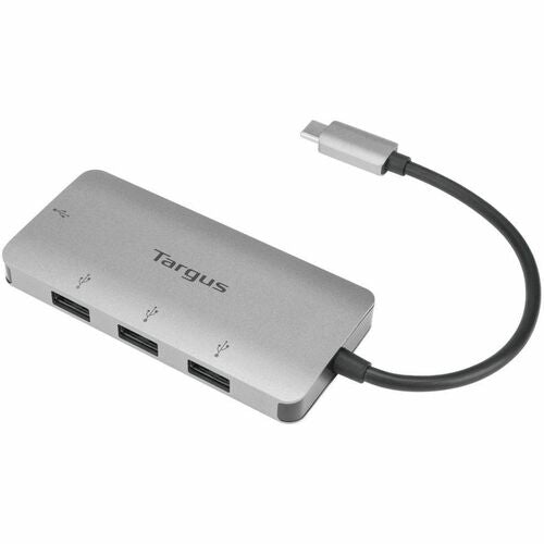 TARGUS ACH226BT CONCENTRADOR USB - USB 3.0 TYPO C - 5GB/S - MOUSE, TECLADO, DISCO DURO, UNIDAD FLASH - EXTERNO - PLATA - 4 TOTAL USB PORT(S) - 4 USB 3.0 PORT(S) - PC, MAC ACH226BT - SMART BUSINESS