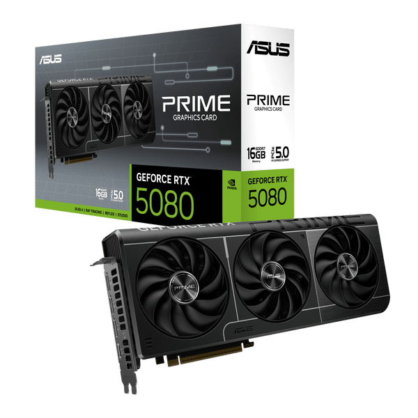 TARJETA DE VIDEO ASUS PRIME - RTX5080 - O16G, 16GB GDDR7, PCIE GEN 5.0 PRIME-RTX5080-16G - SMART BUSINESS