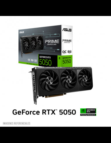 ASUS PRIME GeForce RTX™ 5050 8GB GDDR6 OC Edition