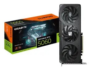TARJETA DE VIDEO GIGABYTE GEFORCE RTX 5060 GAMING OC 8G, 8 GB GDDR7, PCIE GEN 5.0 GV-N5060GAMING OC-8GD - SMART BUSINESS