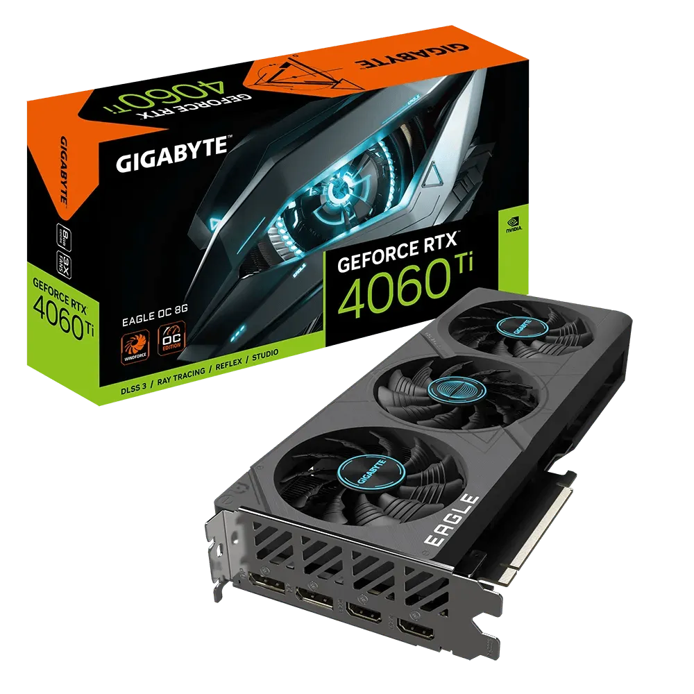 Tarjeta De Video Gigabyte Nvidia Geforce Rtx 4060 Ti Eagle Oc 8G, 8Gb 128-Bit Gddr6, Pci Express 4.0 - SMART BUSINESS