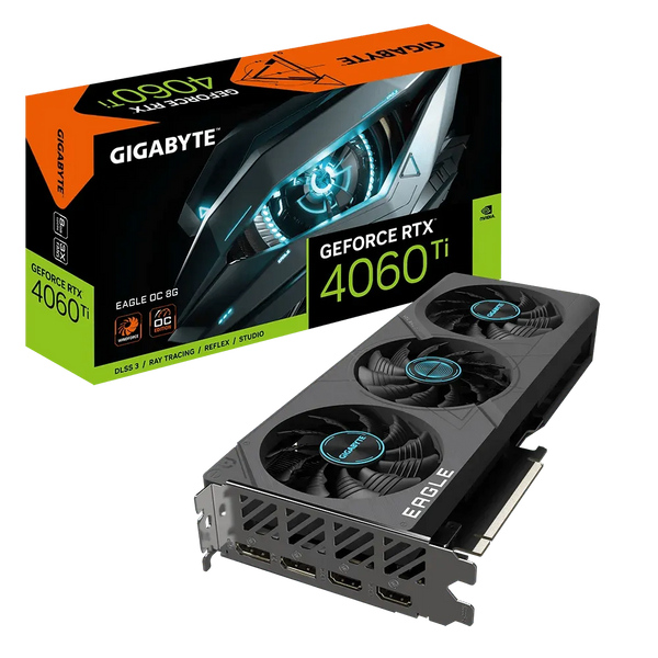 Tarjeta De Video Gigabyte Nvidia Geforce Rtx 4060 Ti Eagle Oc 8G, 8Gb 128-Bit Gddr6, Pci Express 4.0 - SMART BUSINESS
