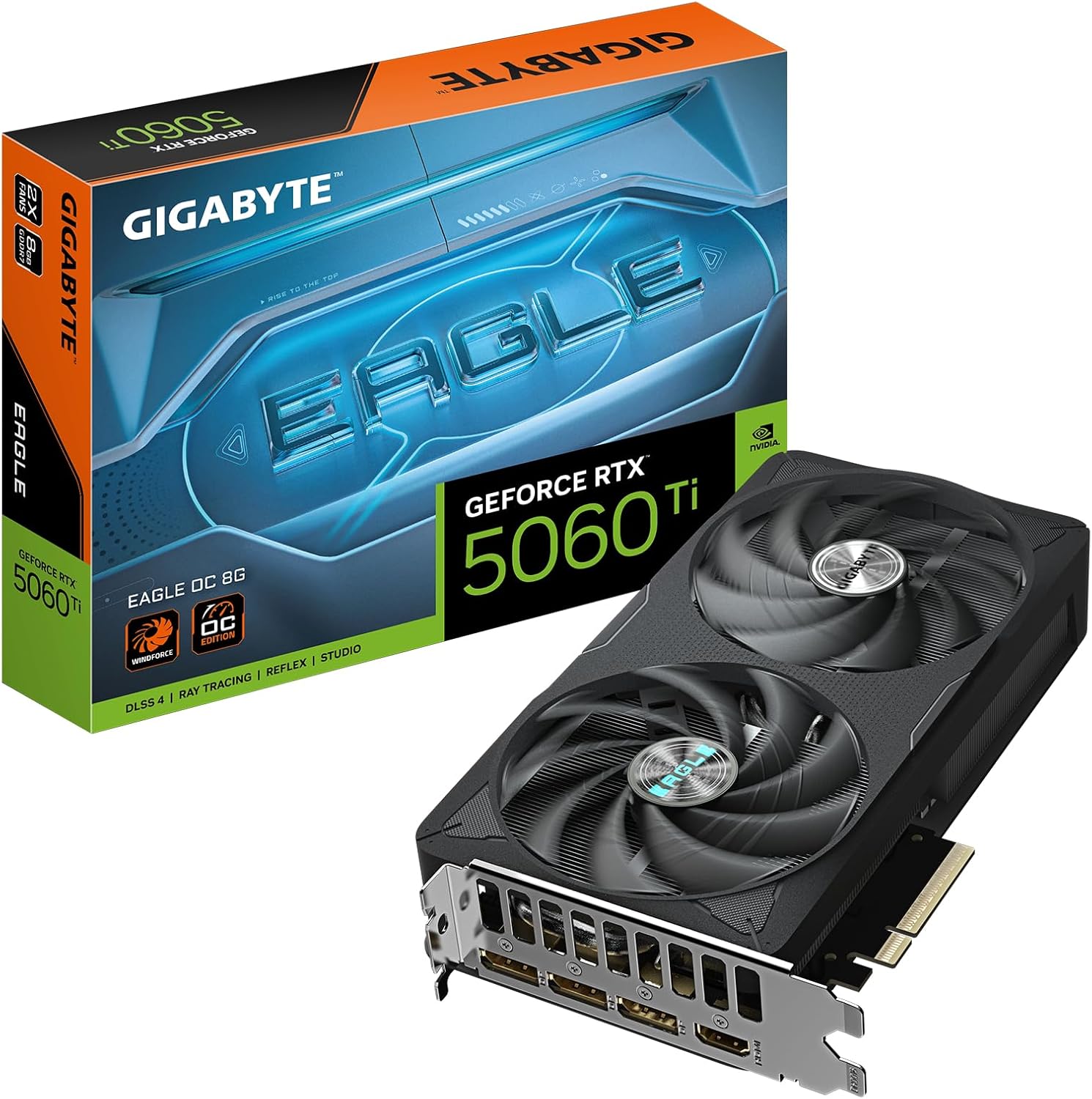 TARJETA DE VIDEO GIGABYTE VGA 8G GB RTX5060TI EAGLE OC GV-N506TEAGLE OC-8GD - SMART BUSINESS