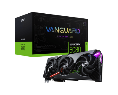 TARJETA DE VIDEO MSI GEFORCE RTX 5080 16G VANGUARD SOC LAUNCH, 16GB GDDR7, PCIE GEN 5.0 RTX5080 16G VANGUARD SOC LAUNC - SMART BUSINESS