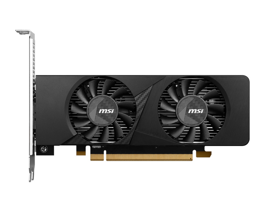 TARJETA DE VIDEO MSI RTX 3050 LP OC 6GB GDDR6 (MSI - RTX3050 LP 6G OC) GEFORCE NVIDIA 96 BITS, 2 VENTILADORES, LOW PROFILE 192-v812-023 - SMART BUSINESS