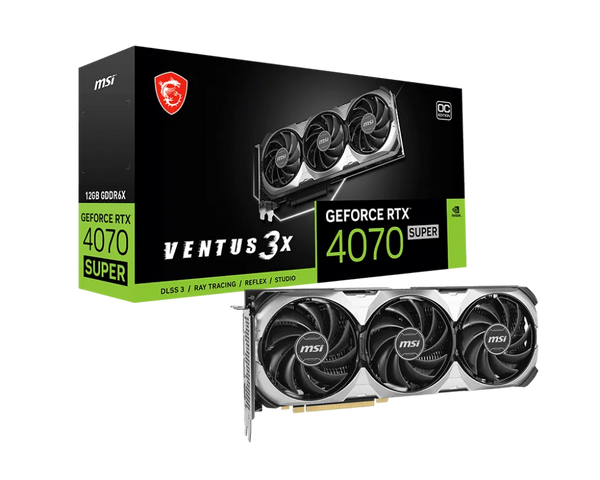 Tarjeta De Video Nvidia Geforce Rtx 4070 Super, 12Gb Gddr6X, Pci-E Gen 4 - SMART BUSINESS