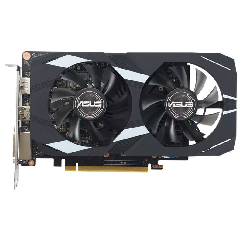 TARJETA GRÁFICA ASUS DUAL - GTX1650 - O4GD6 - P - EVO, 4GB GDDR6, 128 - BIT, PCI - E 3.0 DUAL-GTX1650-O4GD6-P-EVO - SMART BUSINESS