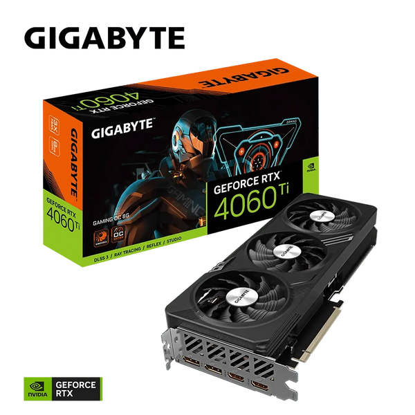 Tarjeta Gráfica Gigabyte Nvidia GeForce RTX 4060 Ti Gaming OC 8GB, 128-Bit GDDR6, PCI Express 4.0 - SMART BUSINESS