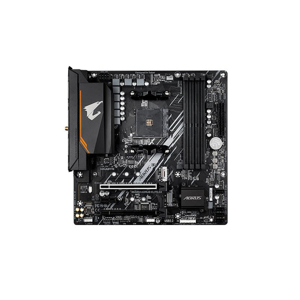 Tarjeta Madre AORUS Micro - ATX B550M AORUS ELITE AX, S - AM4, AMD B550, HDMI, 128GB DDR4 para AMD ― Requiere Actualización de BIOS para la Serie Ryzen 5000 B550M AORUS ELITE AX - SMART BUSINESS