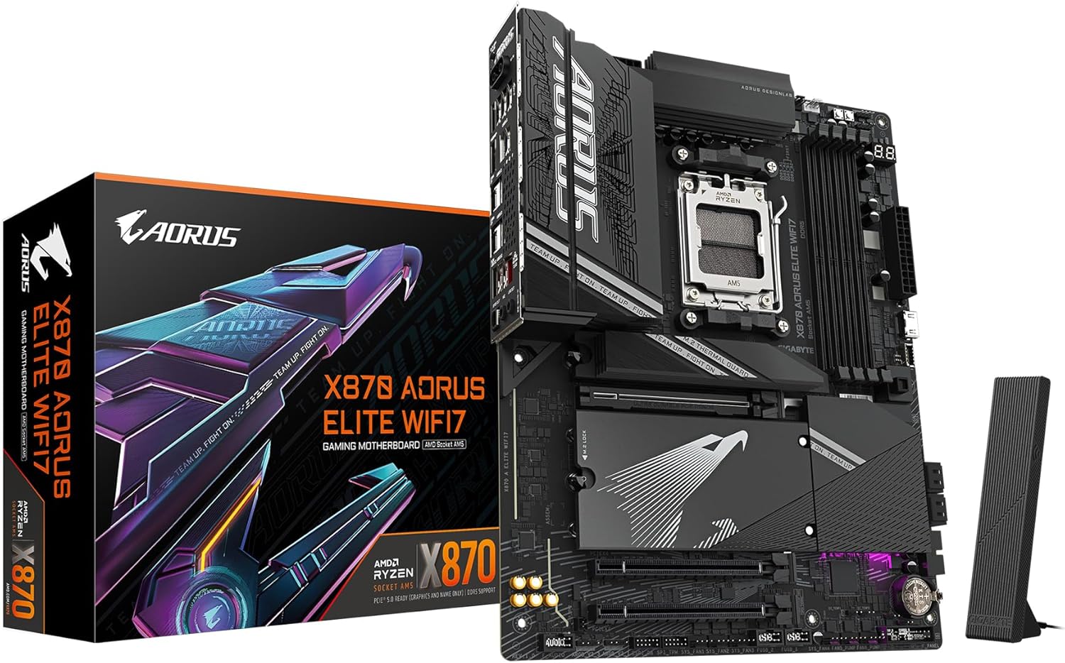 TARJETA MADRE ASUS X870 A ELITE WIFI7 CHIPSET AMD X870 SOCKET AM5 ATX GAMING X870 A ELITE WIFI7 - SMART BUSINESS