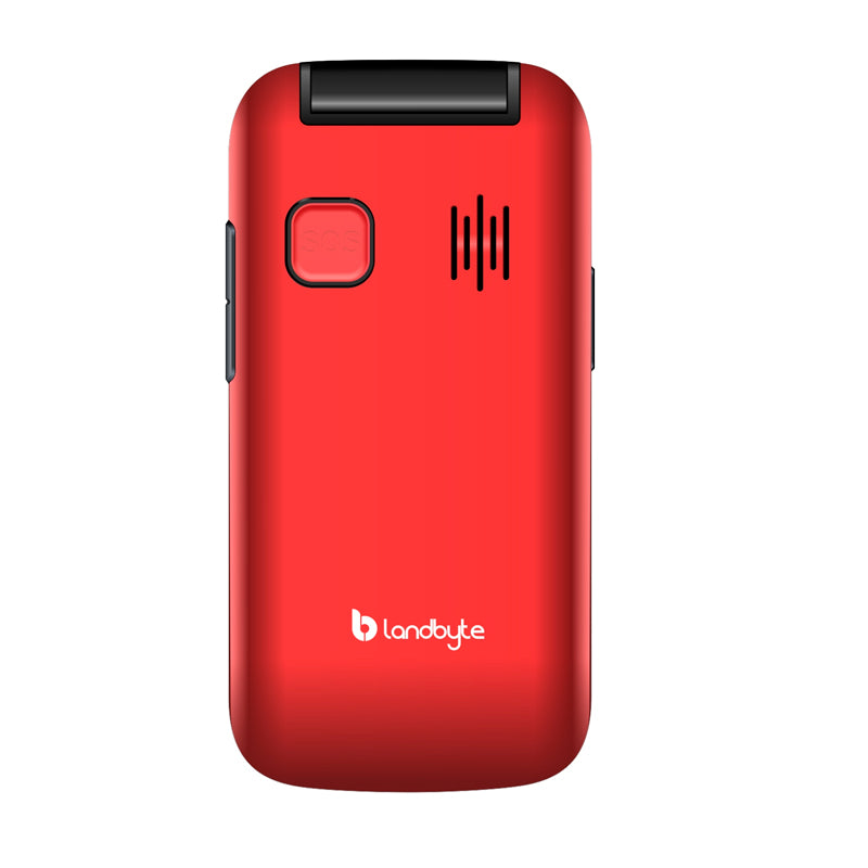 TELÉFONO CELULAR FLIP 4G LANDBYTE LT1448, 1.77", DUAL SIM, RADIO FM, DESBLOQUEADO.