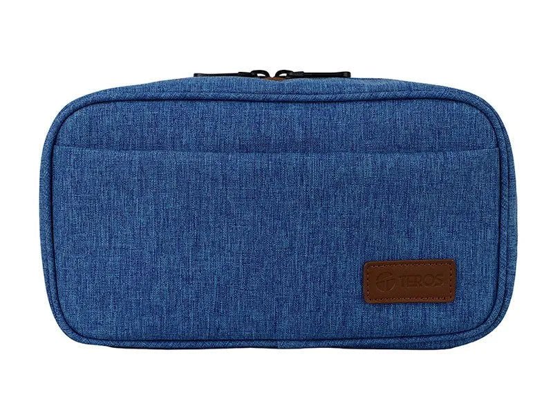 Cartuchera Teros Te-Acs9016 Azul - SMART BUSINESS