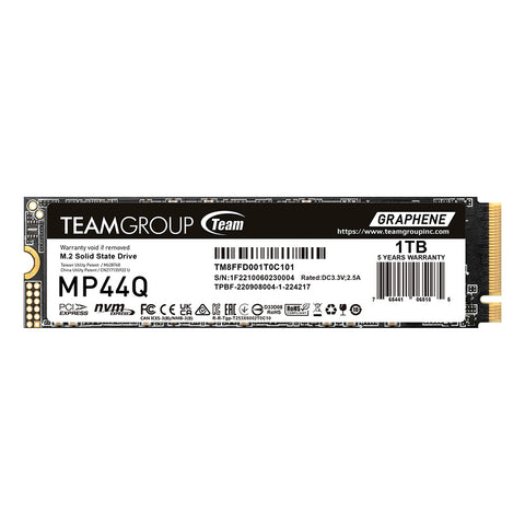 SSD TEAMGROUP MP44Q 1TB TM8FFD001T0C101 vista superior