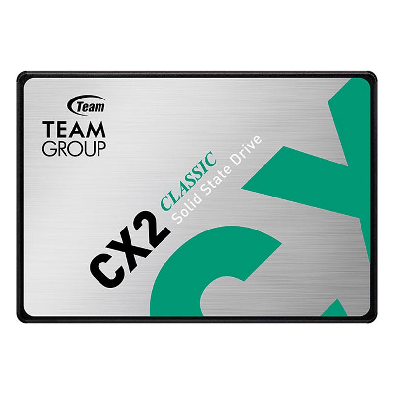 UNIDAD DE ESTADO SOLIDO TEAMGROUP CX2, 256GB, SATA 6.0 GB/S, 2.5", ECC, DC +5V de Teamgroup | first_variant_option_1 — Envío inmediato