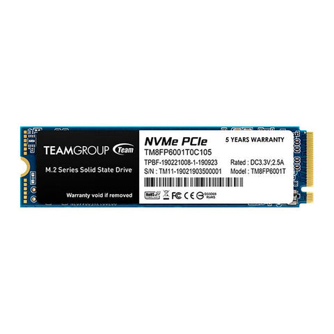 UNIDAD EN ESTADO SOLIDO MP33 M.2 PCIE SSD, 1TB, DC +3.3V de Teamgroup | first_variant_option_1 — Envío inmediato