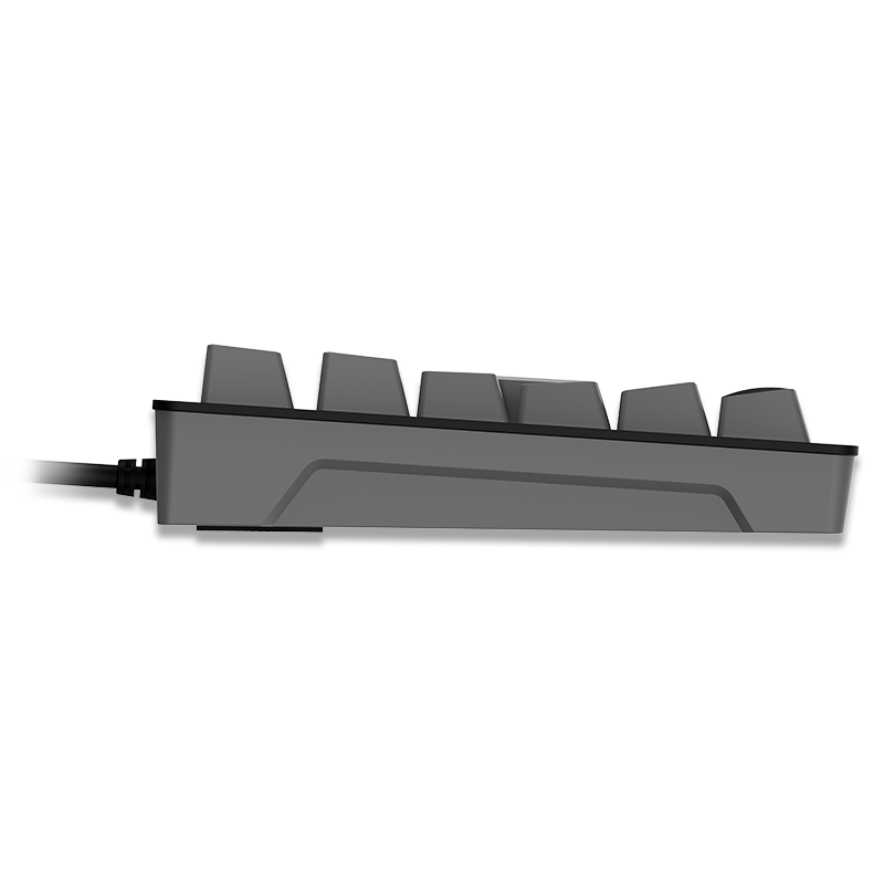 TECLADO ANTRYX MECANICO TKL MK840L BLACK & GRAY, SWITCH RED (AMK-CS840LKGRE-SP) - SMART BUSINESS