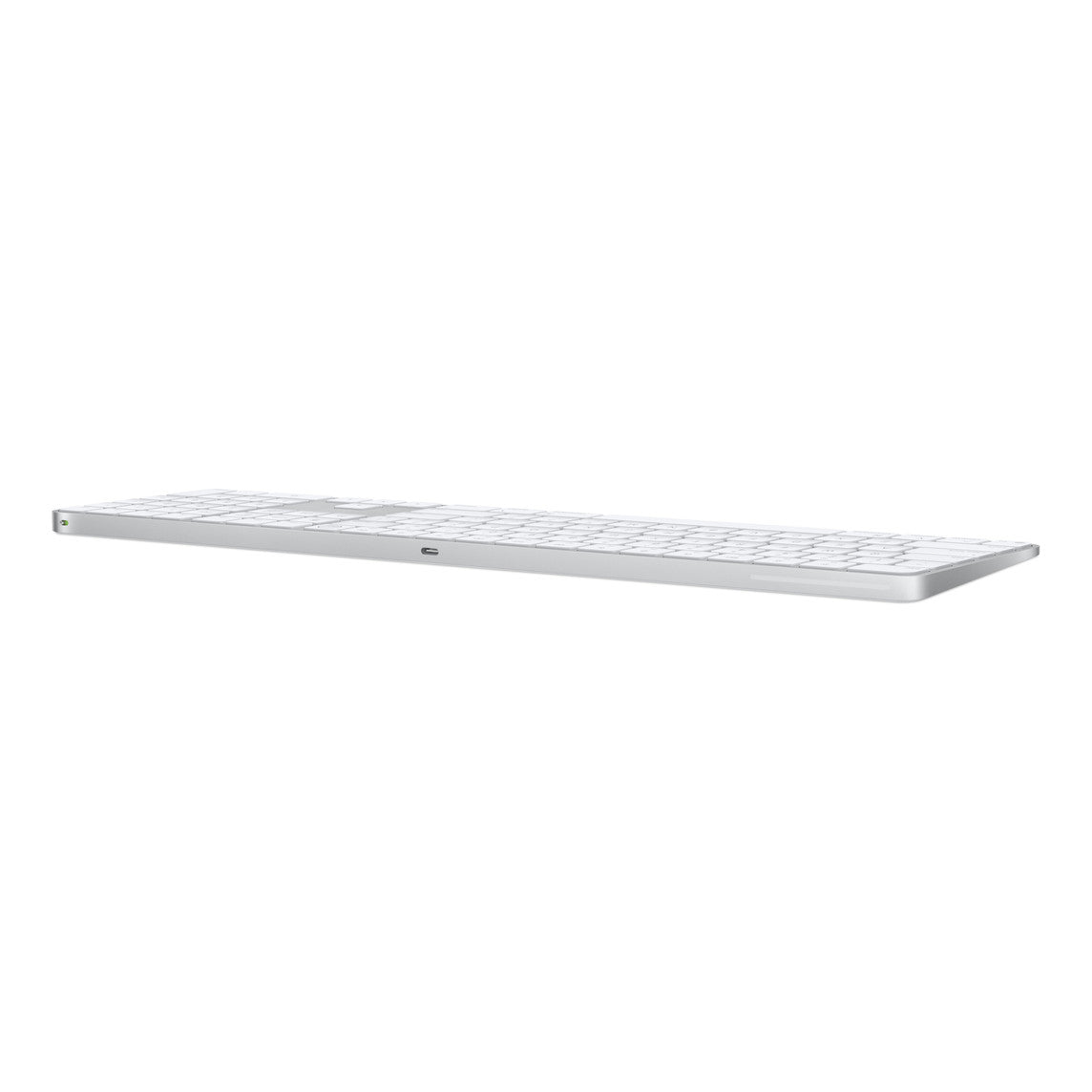 TECLADO APPLE MAGIC KEYBOARD CON TECLADO NUMÉRICO MODELO MQ052LE A BLANCO Y SILVER INALÁMBRICO QWERTY MQ052LE/A - SMART BUSINESS