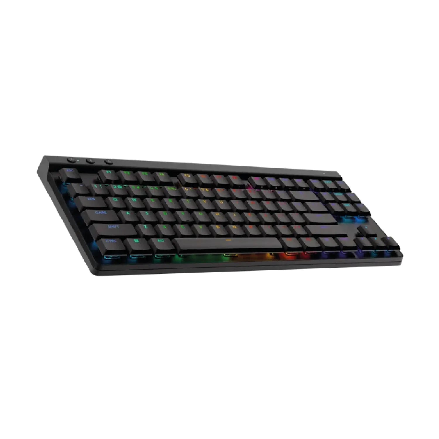TECLADO GAMER LOGITECH G515 LIGHTSPEED TKL LED RGB TKL, TECLADO MECÁNICO, LOGITECH GL TACTILE, INALÁMBRICO, RF INALÁMBRICO/BLUETOOTH, NEGRO, INGLÉS 920-012423 - SMART BUSINESS