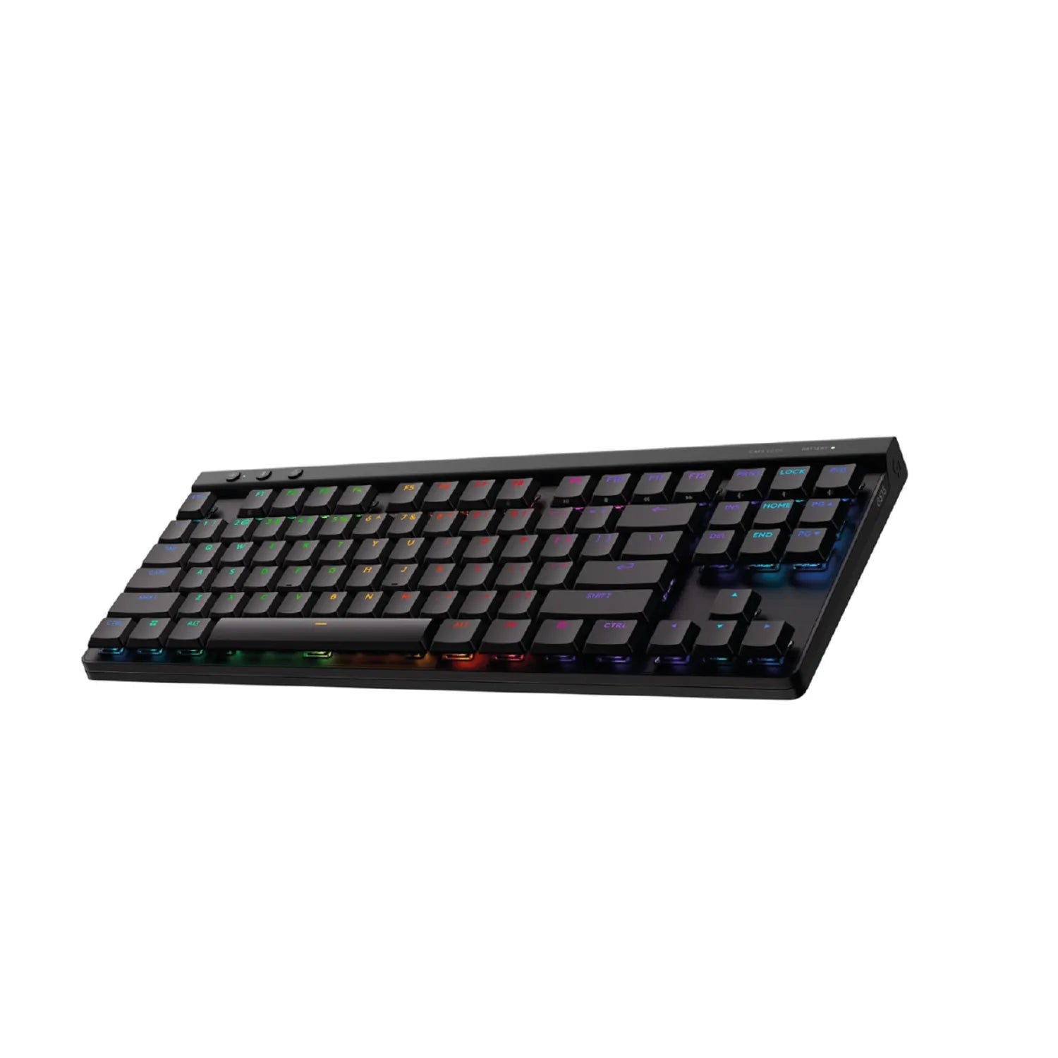 TECLADO GAMER LOGITECH G515 LIGHTSPEED TKL LED RGB TKL, TECLADO MECÁNICO, LOGITECH GL TACTILE, INALÁMBRICO, RF INALÁMBRICO/BLUETOOTH, NEGRO, INGLÉS 920-012423 - SMART BUSINESS