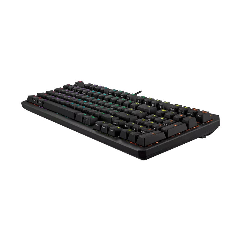 TECLADO GAMING ASUS TUF K3 GEN II – DISEÑO COMPACTO 97 TECLAS, SWITCHES ÓPTICO - MECÁNICOS, ILUMINACIÓN RGB Y PROTECCIÓN IP57 RA07TUFK3GENII - SMART BUSINESS