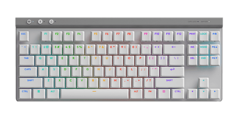 TECLADO LOGITECH G515 TKL LIGHTSPEED/BT LIGHTSYNC RGB WHITE (920 - 012535) 920-012535 - SMART BUSINESS