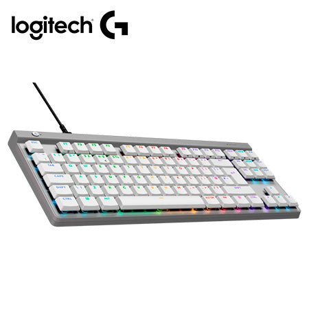 TECLADO LOGITECH G515 TKL WIRED LIGHTSYNC RGB WHITE / KEYCONTROL WHITE (920 - 012869) 920-012869 - SMART BUSINESS