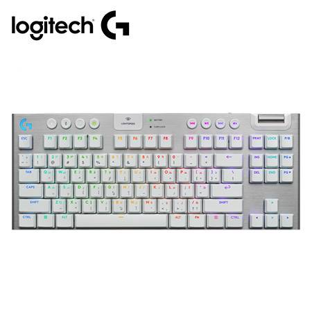 TECLADO LOGITECH G915 X TKL LIGHTSPEED/ BT LIGHTSYNC RGB / KEYCONTROL WHITE (920-012732) - SMART BUSINESS