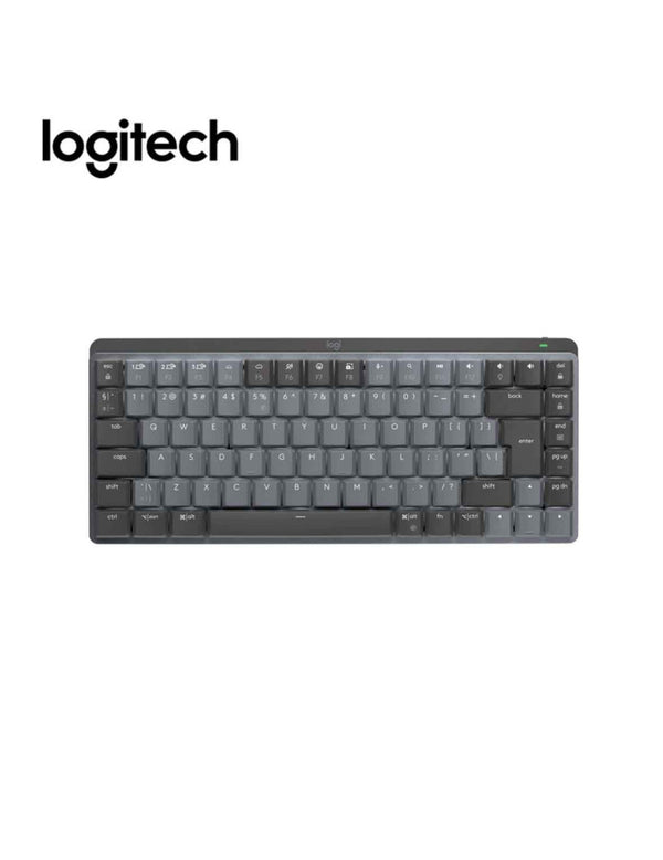 TECLADO LOGITECH INALAMBRICO MX MECHANICAL MINI Y SENSORES DE LUZ AMBIENTAL | SWITCH BROWN (920-010846) - SMART BUSINESS