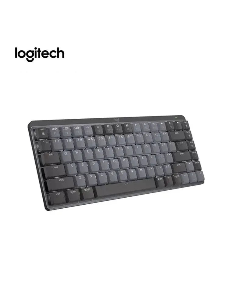 TECLADO LOGITECH INALAMBRICO MX MECHANICAL MINI Y SENSORES DE LUZ AMBIENTAL | SWITCH BROWN (920-010846) - SMART BUSINESS